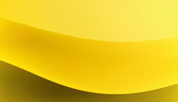 Photo simple yellow gradient background with a flat design perfect for highresolution projects and visuals