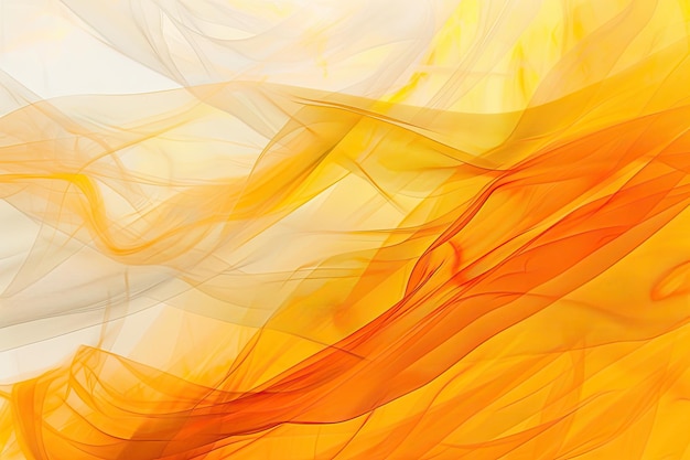 Simple Yellow Orange White Abstract Presentation Background