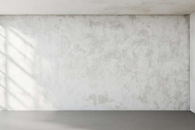 Simplicity in Space Minimalist Interior with Cement Walls