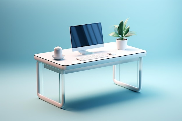 Simplified Computer Desk