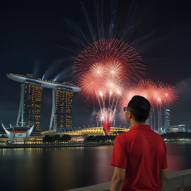 Singapore National Day celebration images