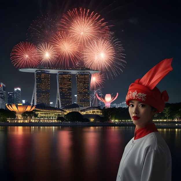 Singapore National Day celebration images