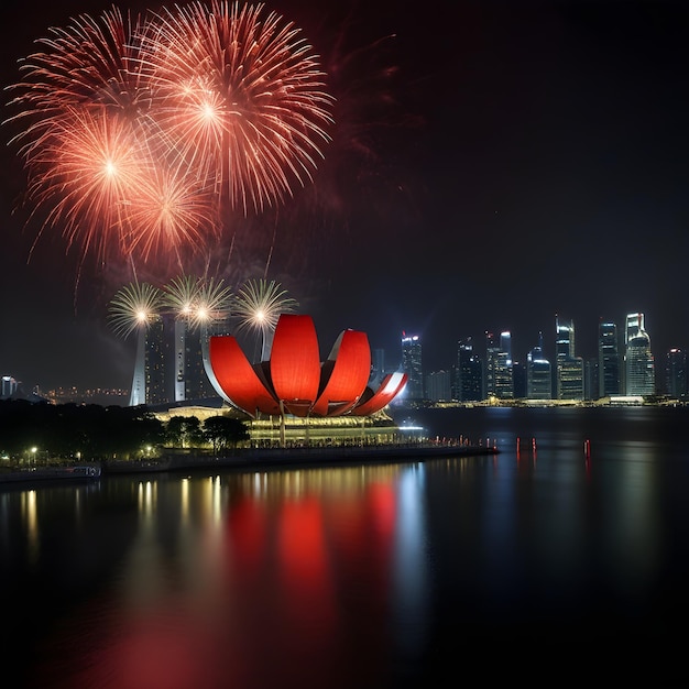 Singapore National Day celebration images