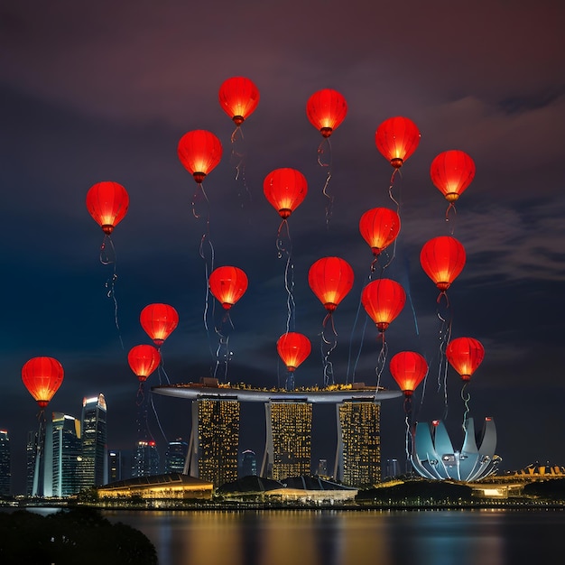 Singapore National Day celebration images