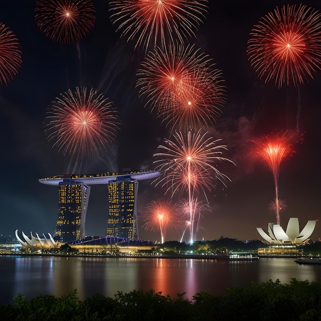 Singapore National Day celebration images