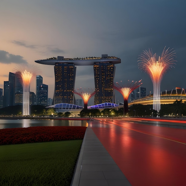 Singapore National Day celebration images