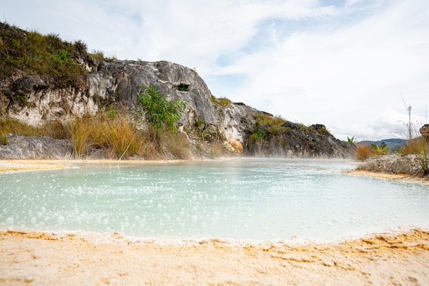 Sipoholon Hot Springs are hot springs in Tapanuli