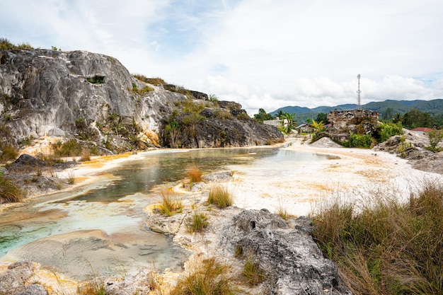 Sipoholon Hot Springs are hot springs in Tapanuli