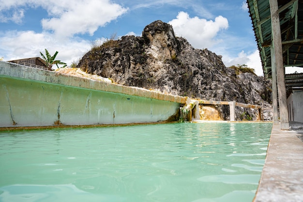 Sipoholon Hot Springs are hot springs in Tapanuli