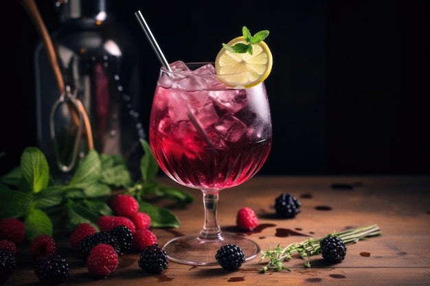 Sippin' in Style A Medley of Martini Spritz Bramble Gin Tonic