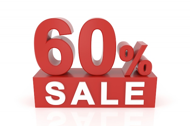 Sixty percent sale