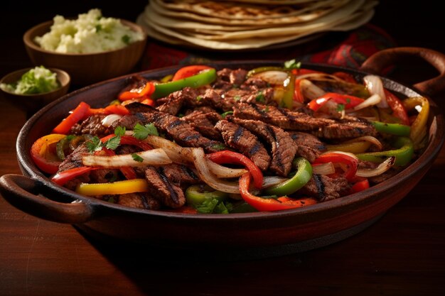 Sizzling Beef Fajitas