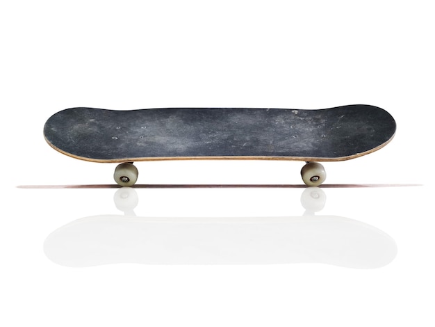 Photo skateboard on a white background