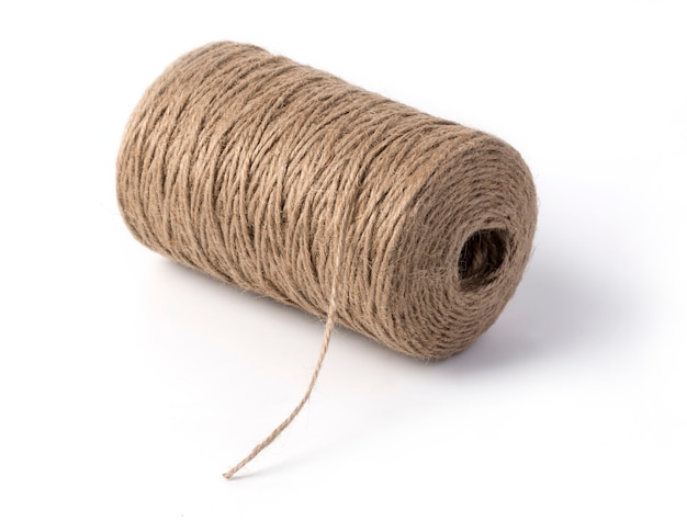 Skein of jute twine