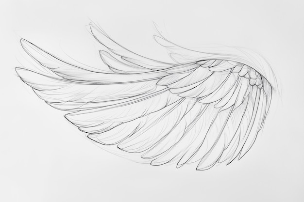 a sketch of a feather that has the word quot feather quot on it