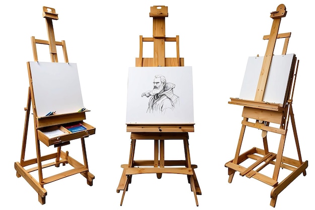 Photo sketching and drawing easel