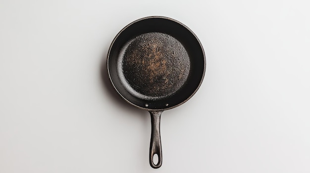 Skillet isolated on white background