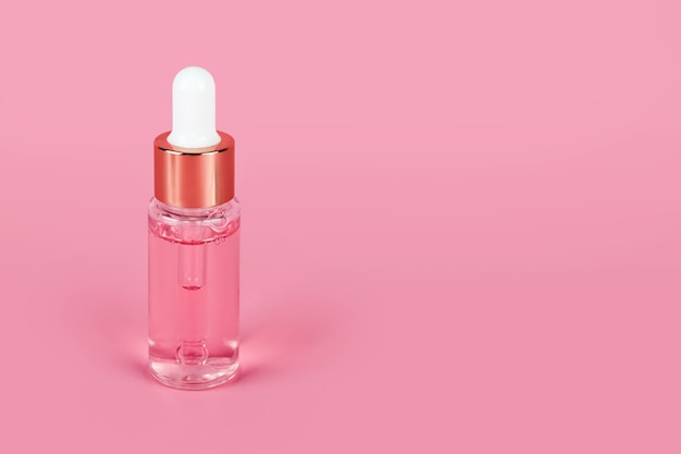 Skin care essence oil dropper glass bottle