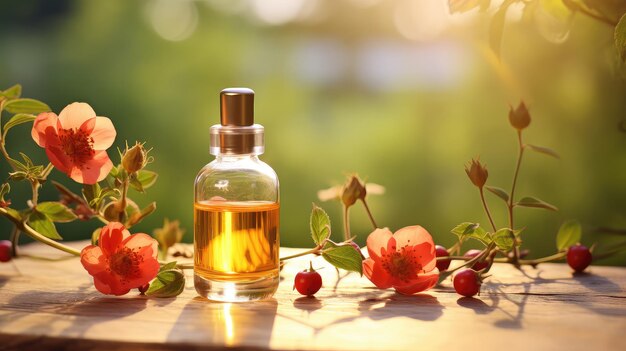 Skincare rosehip oil