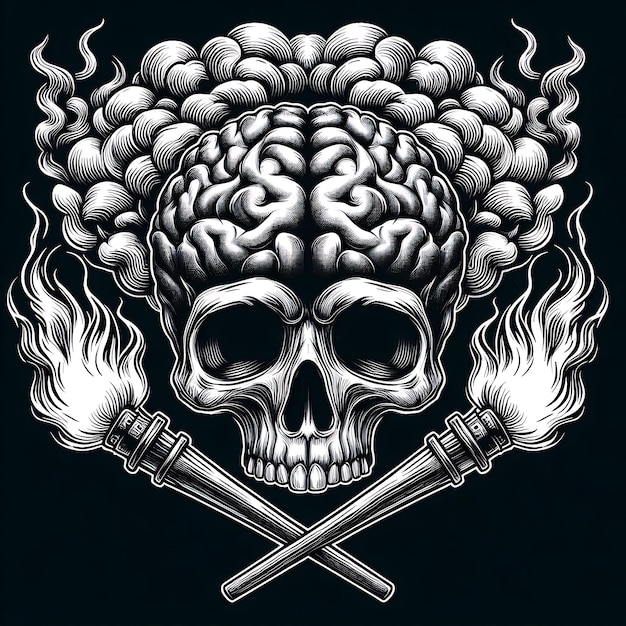 Skull Background