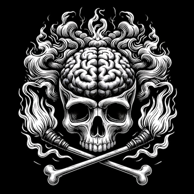 Skull Background