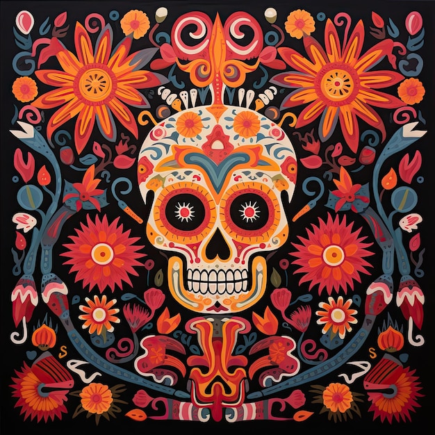 Skull icon for Day of the Dead