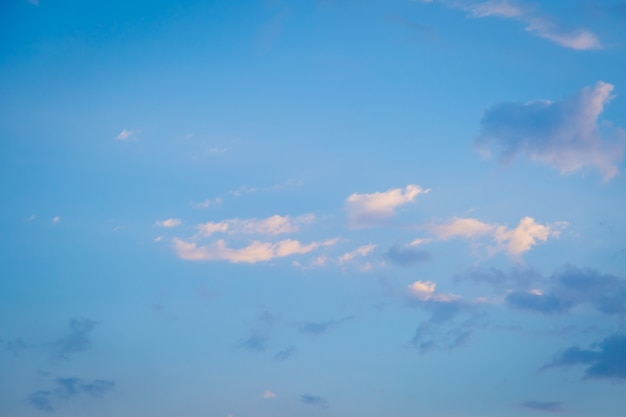 Sky and clouds before sunset background