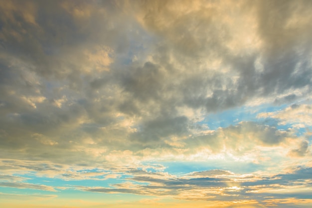 Sky and clouds