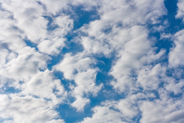 Sky landscape with Cumulus clouds