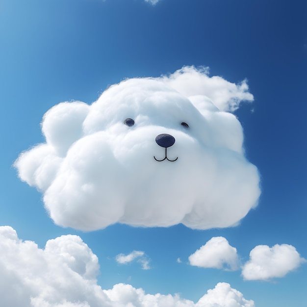 Sky Pup Whimsical Cloud Companion