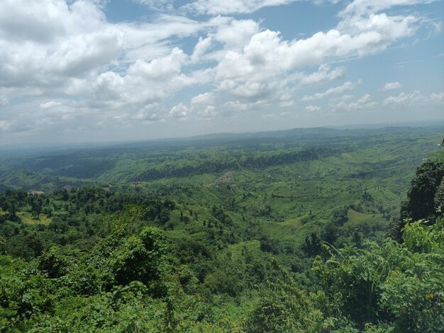 Sky View in day hill track