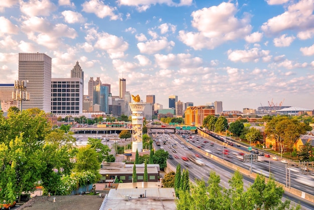 Photo skyline of atlanta city