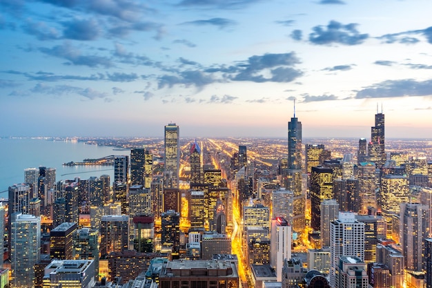 Skyline of Chicago, United States