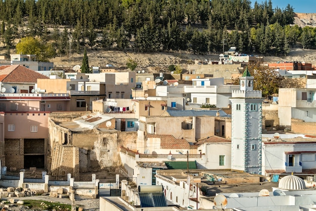 Skyline of El Kef, a city in northwestern Tunisia. Northern Africa