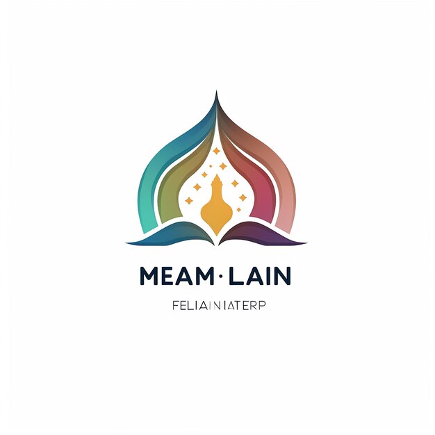 Photo slam learning logo muslim education template