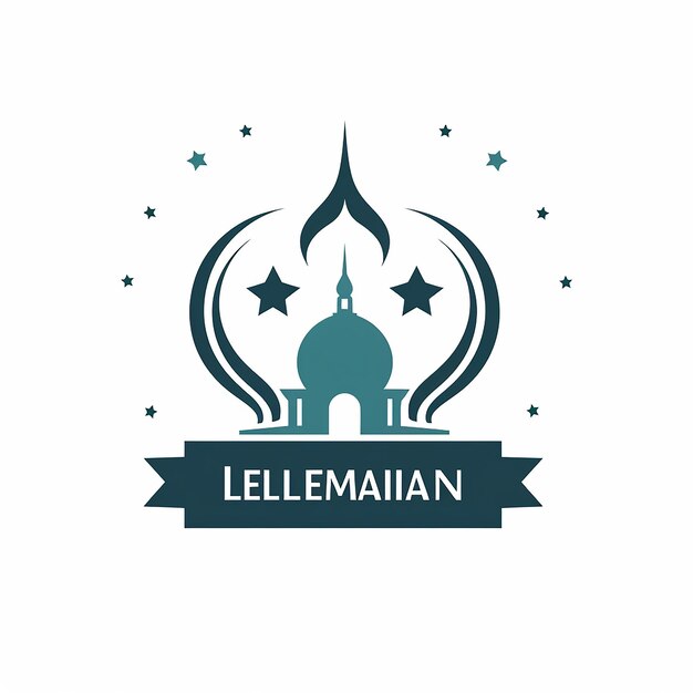 Photo slam learning logo muslim education template