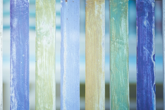 Slat many colorful works of art and decoration used as background 