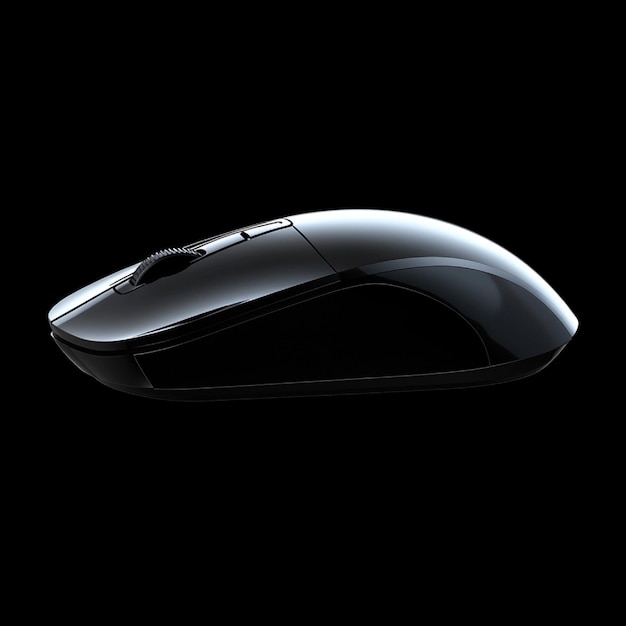 A sleek and ergonomic wireless mouse with customizable buttons and a minimalist design