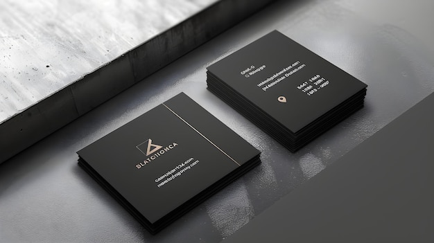 Sleek and Modern Business Card Template for Professionals with Clean Lines and Subtle Gradient