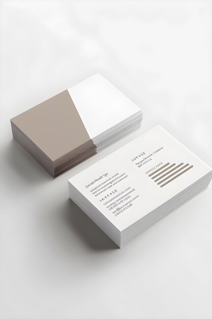 Sleek and Modern Business Card Template for Professionals with Clean Lines and Subtle Gradient