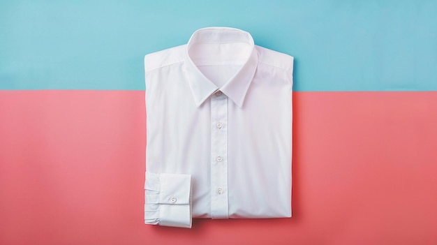 Photo sleek slimfit shirt for a stylish look