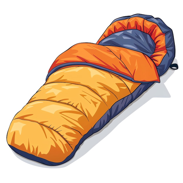 sleeping bag transparent background vector element