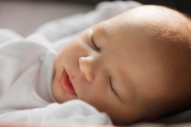 Sleeping newborn