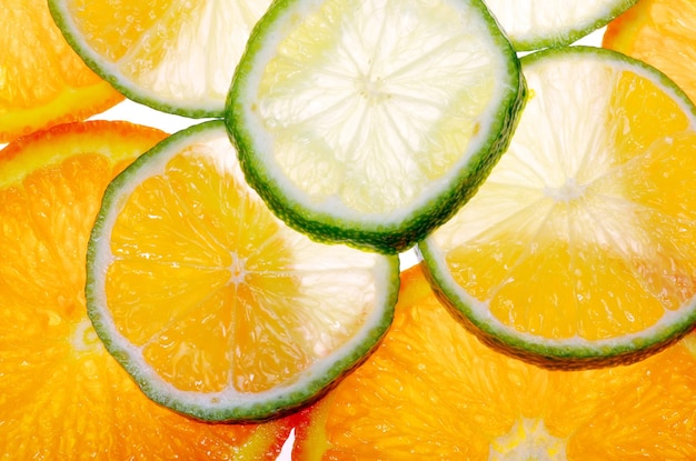 Sliced citrus