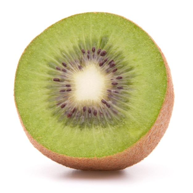 Sliced kiwi fruit half