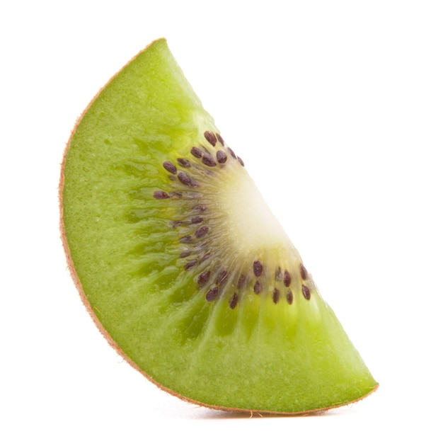 Sliced kiwi fruit segment