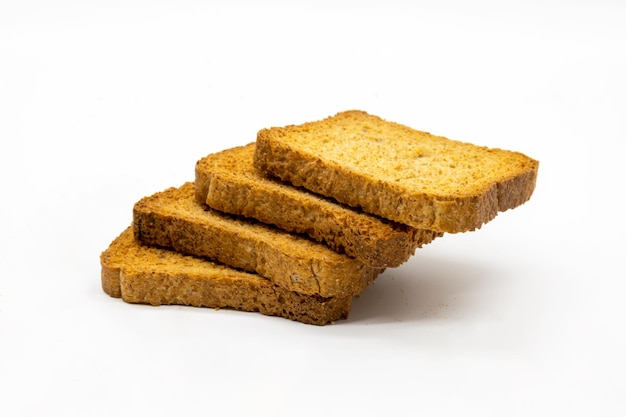 Sliced Toast Bread isolated on white background