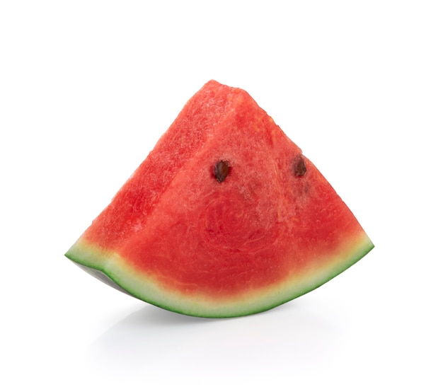 Sliced of watermelon isolated