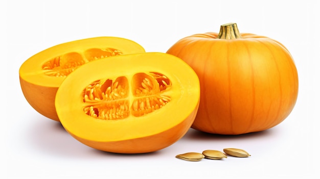 Slices of pumpkin