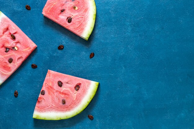 Slices of watermelon